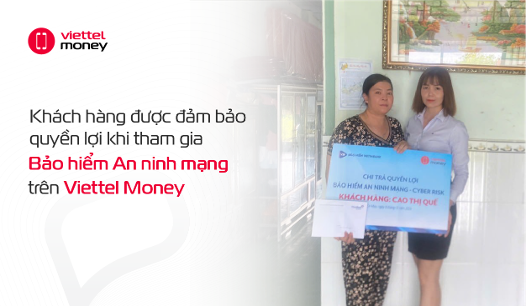 Bao hiem an ninh mang Viettel Money 2